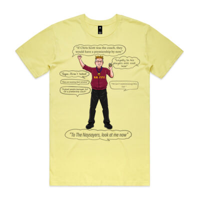 The Fagan PREMIERSHIP - NAYSAYER - Yellow Thumbnail