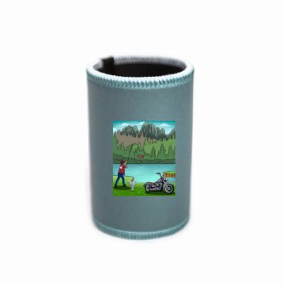 Charlie taking the cup back to West Virginia - Stubby Holders Thumbnail